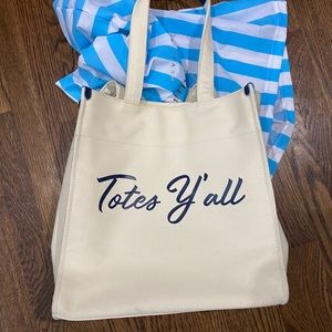 Draper James “Totes Y’All” Canvas bag